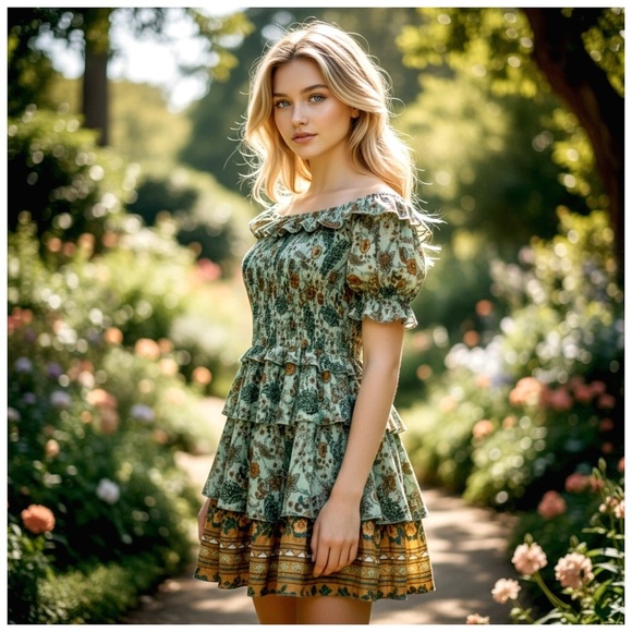 Scandal Italy Women’s Calypso Dress. Large - Picture 5 of 11